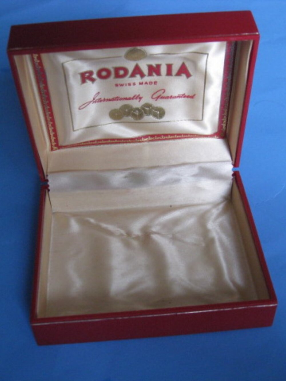 Vintage Rodania of Switzerland Watch Box